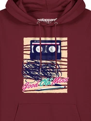 wat? Apparel Hoodie Good Old Mess Dunkelrot/Rot/Bordeaux