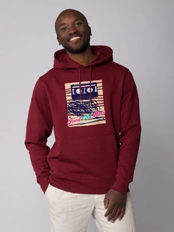 wat? Apparel Hoodie Good Old Mess Dunkelrot/Rot/Bordeaux