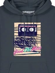 wat? Apparel Hoodie Good Old Mess Dunkelblau/Grau/Blau