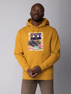 wat? Apparel Hoodie Good Old Mess Gelb/Braun wat? Apparel Hoodie Good Old Mess Gelb/Braun