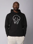wat? Apparel Hoodie Smiley Schwarz