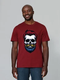T-Shirt Hipster Skull