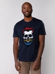 T-Shirt Hipster Skull