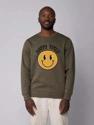 wat? Apparel Sweatshirt Happy times 