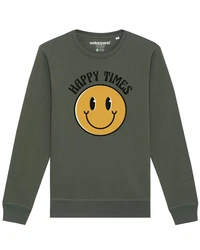 wat? Apparel Sweatshirt Happy times 