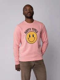 Sweatshirt Happy times smiley emoji