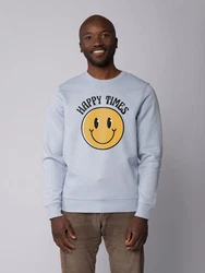wat? Apparel Sweatshirt Happy times 