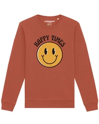 wat? Apparel Sweatshirt Happy times 