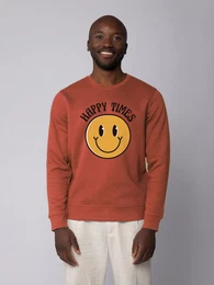 Sweatshirt Happy times smiley emoji