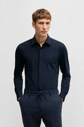BOSS Businesshemd P-HANK-s-kent-C1 P-HANK-s-kent-C1-222