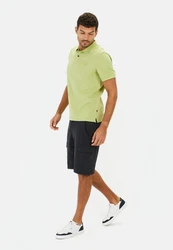 camel active Poloshirt Grün/Hellgrün/Neonfarben
