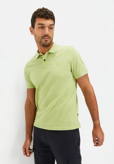 camel active Poloshirt Grün/Hellgrün/Neonfarben
