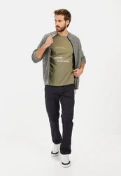 camel active T-Shirt Dunkelgrün/Grün/Khaki