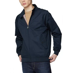 Ben Sherman Blouson Jacke Signature Harrington Dunkelblau/Hellblau