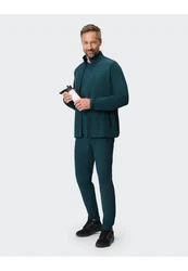 Joy Sportswear Herren Trainingsjacke MASSIMO Türkis/Dunkelgrün/Grün