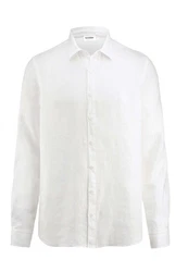 Hessnatur Outdoorhemd Regular (1-tlg) Weiß