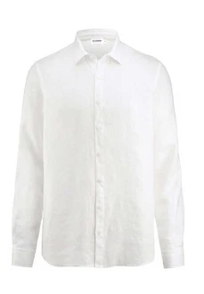 Hessnatur Outdoorhemd Regular (1-tlg) Weiß