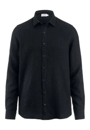 Outdoorhemd Regular aus reinem Leinen (1-tlg)