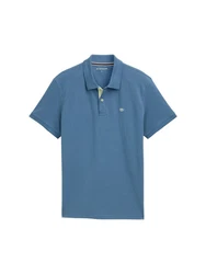 TOM TAILOR Poloshirt Blau/Hellblau/Grau