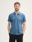 TOM TAILOR Poloshirt Blau/Hellblau/Grau