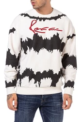 RedBridge Sweatshirt Streetwear Pullover Creme/Braun/Schwarz/Rot/Weiß/Rosa