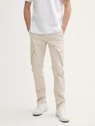 Chinohose Tapered Cargo Hose mit Stretch