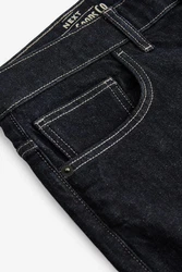 Next Straight-Jeans Authentic Straight Fit Dunkelblau/Blau