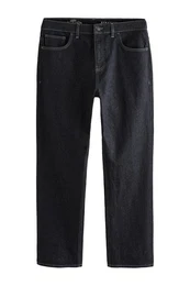 Straight-Jeans Authentic Straight Fit Stretchjeans, Vintage-Look (1-tlg)