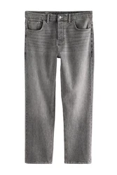 Next Straight-Jeans Authentic Straight Fit Hellgrau/Dunkelgrau/Grau