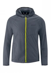 Maier Sports Softshelljacke M Feathery Herren Anorak Dunkelblau/Grau/Dunkelgrau/Gelb