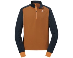 Schffel Langarmshirt Dirt Track Herren Orange/Braun/Rot