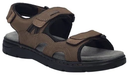Marlon 06 Sandale, Sommerschuh, Klettschuh, Freizeitsandale, mit modischen Ziernhten