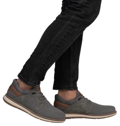 Rieker Slip-On Sneaker Grau/Dunkelgrau/Dunkelblau/Hellgrau/Khaki
