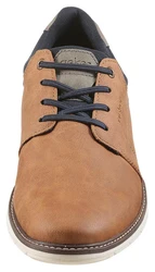 Rieker Slip-On Sneaker Schlupfschuh Beige/Braun