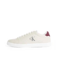 Calvin Klein Jeans 3 CUPSOLE PU Plateausneaker Khaki/Weiß/Rot/Rosa/Beige/Braun