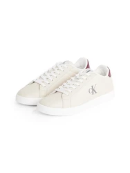 Calvin Klein Jeans 3 CUPSOLE PU Plateausneaker Khaki/Weiß/Rot/Rosa/Beige/Braun