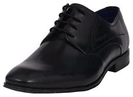 Schnrschuh, Blockabsatz, Abendschuh, Businessschuh, Festtagsschuh, Logoprgung