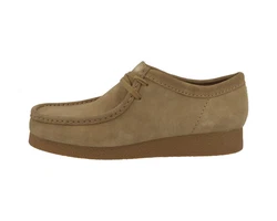CLARKS Wallabee EVO Braun/Khaki/Beige