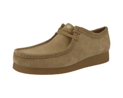 CLARKS Wallabee EVO Braun/Khaki/Beige