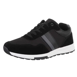 Coolwalk Herren Low-Top Freizeit Sneaker (888439) Schwarz (88843914)