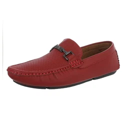 Coolwalk Herren Mokassins Freizeit Slipper (88843989) Weinrot (88843978)