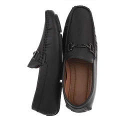 Coolwalk Herren Mokassins Freizeit Slipper (88843989) Schwarz (88843988)