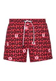 Badehose TORTUGA mit Allover-Logoschriftzug