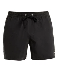 QUIKSILVER Badeshorts 'SOLID 15' Schwarz/Dunkelgrau/Khaki