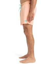 QUIKSILVER Badeshorts 'SOLID 15' Rosa/Orange
