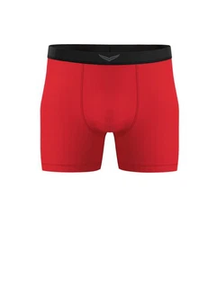 Trigema Boxer Bequeme Pants mit Webgummibund Rot/Dunkelrot Trigema Boxer Bequeme Pants mit Webgummibund Rot/Dunkelrot