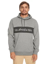 Quiksilver Kapuzensweatshirt Bold Omni Silber/Hellgrau/Grau