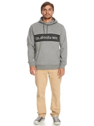 Quiksilver Kapuzensweatshirt Bold Omni Silber/Hellgrau/Grau
