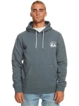 Quiksilver Kapuzensweatshirt Clean Circle Hellgrau/Blau/Grau/Dunkelgrün/Dunkelgrau