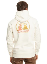 Quiksilver Kapuzensweatshirt Clean Circle Beige/Khaki/Gold/Creme/Weiß